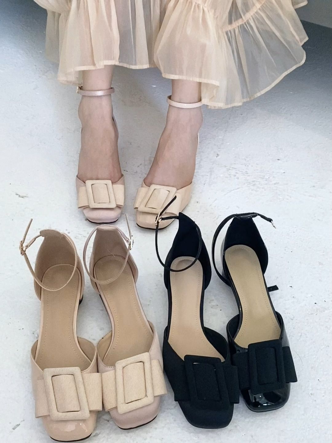 方头 袢扣  - VALI鞋履AI设计主图