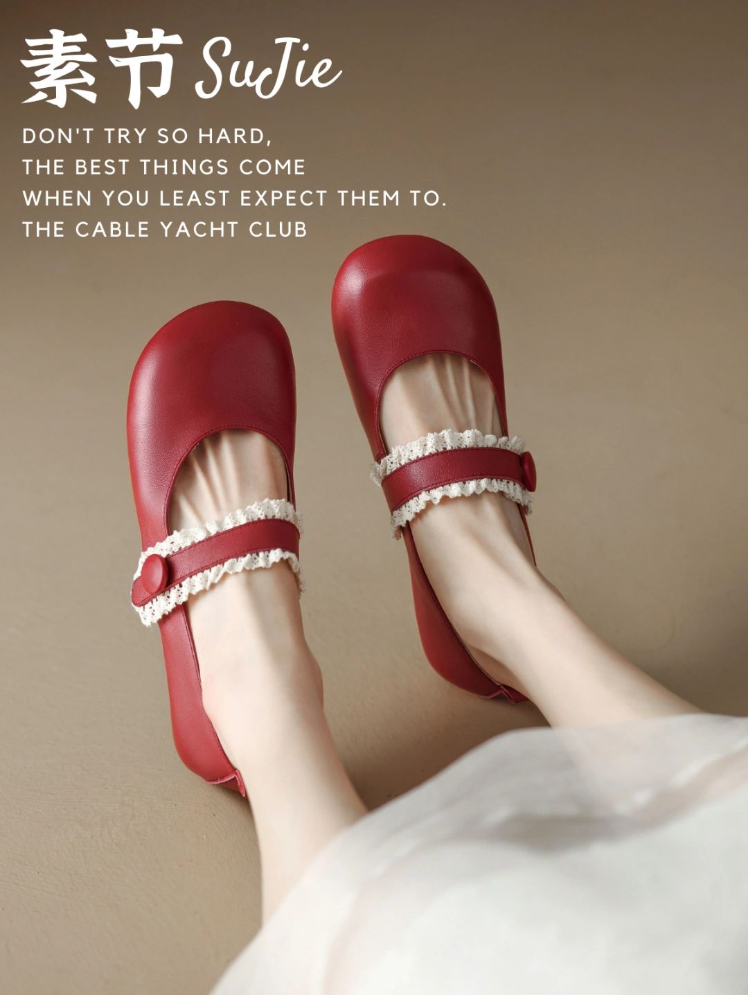 圆头 低帮 袢扣 中口鞋 皮革  - VALI鞋履AI设计主图