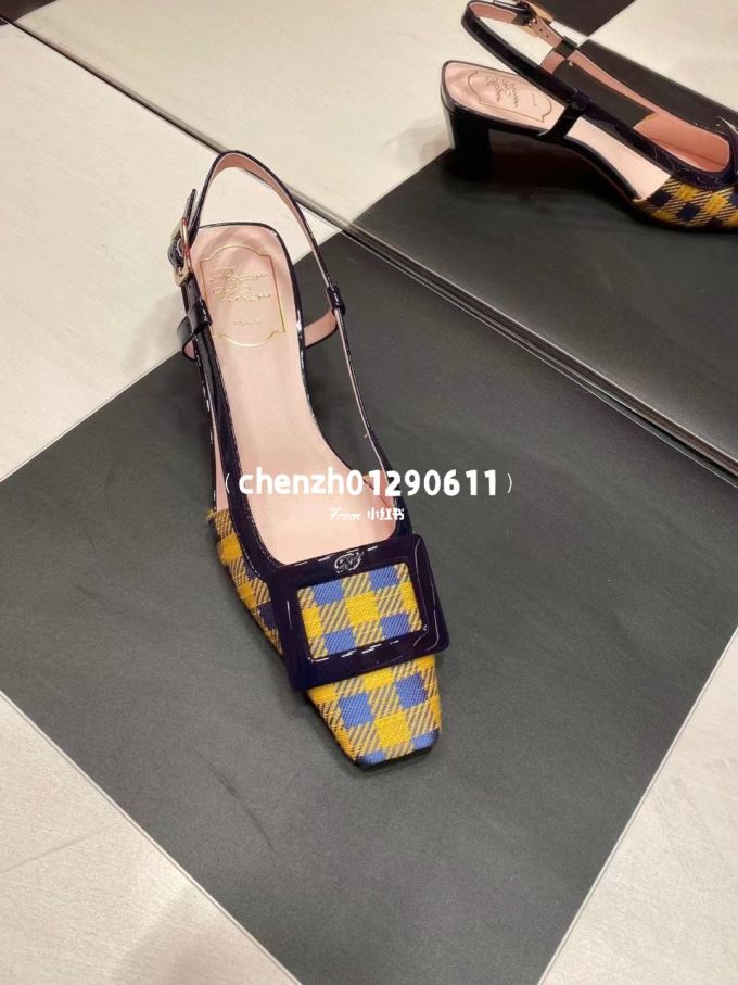 方头 袢扣 浅口鞋 