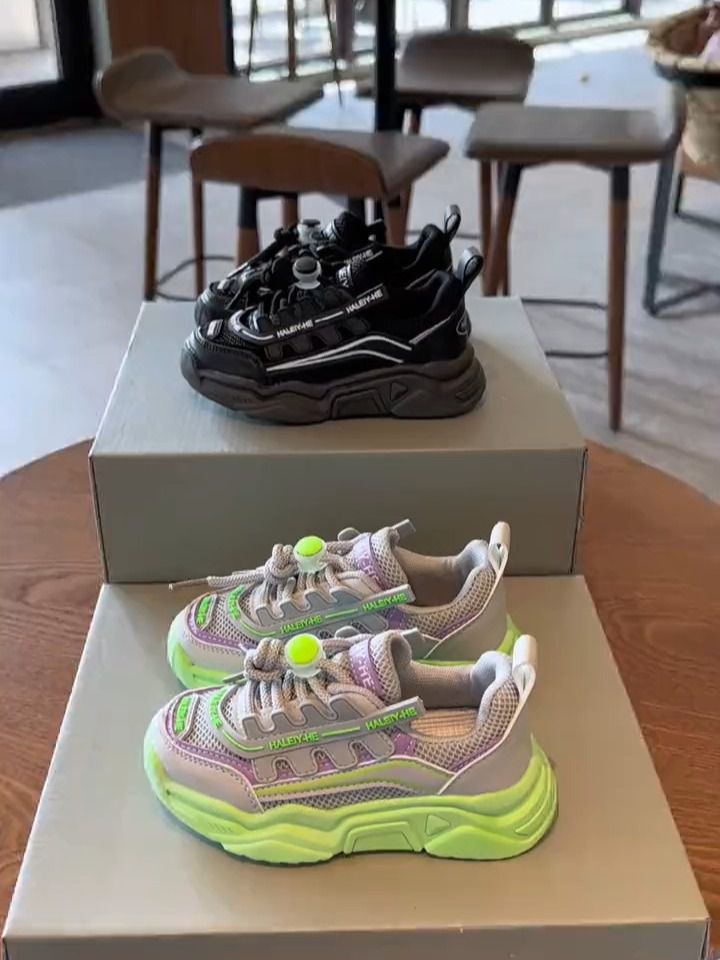 厚底 圆头 低帮 魔术贴 深口鞋  - VALI鞋履AI设计主图