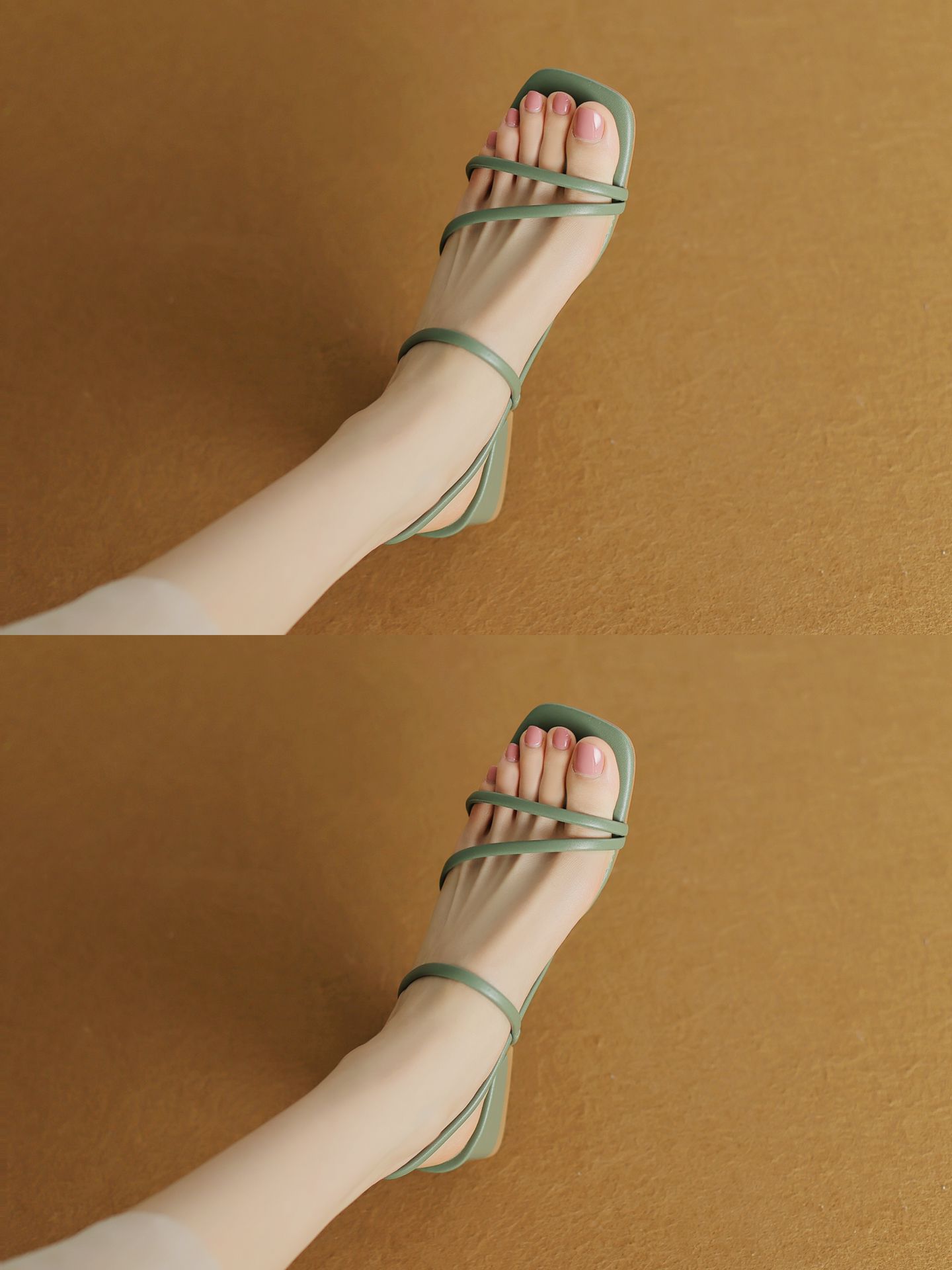 方头 皮革  - VALI鞋履AI设计主图