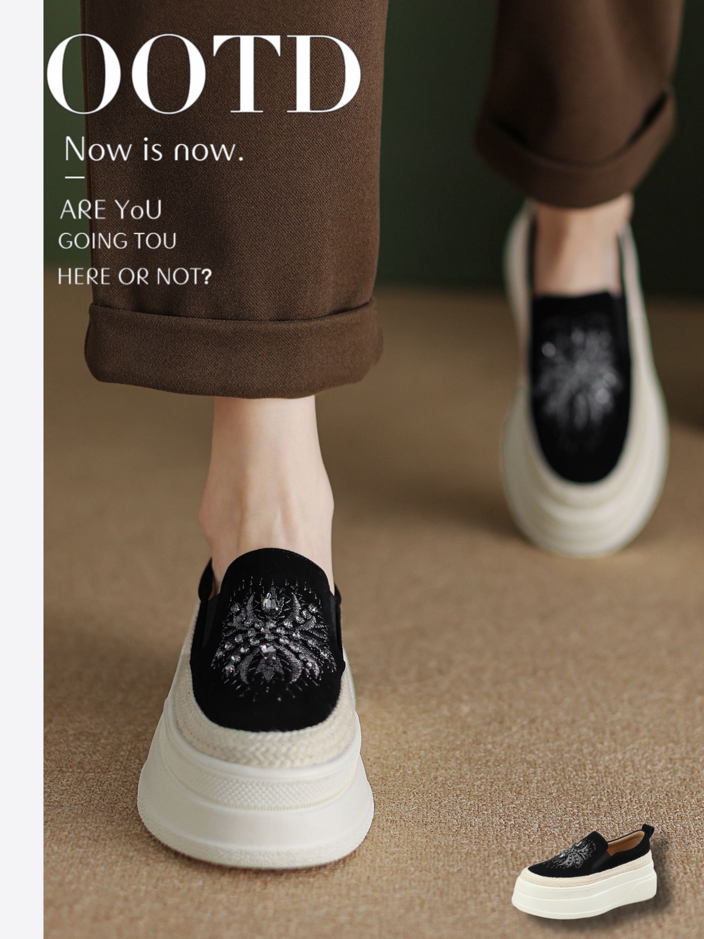 圆头 低帮 一脚蹬 深口鞋  - VALI鞋履AI设计主图