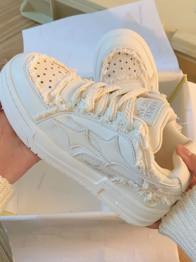 厚底 圆头 低帮 系带 深口鞋 