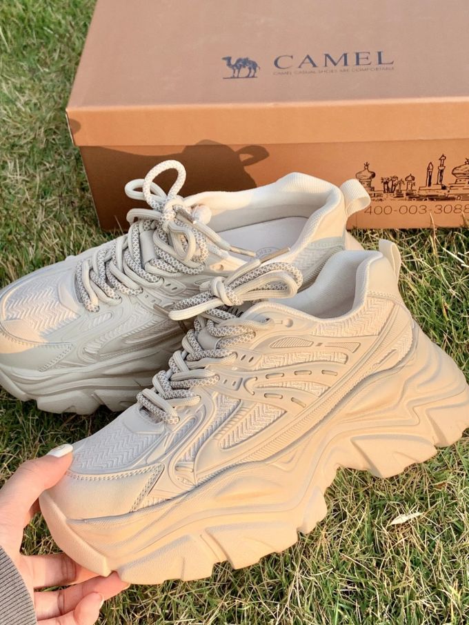 厚底 圆头 低帮 系带 深口鞋 