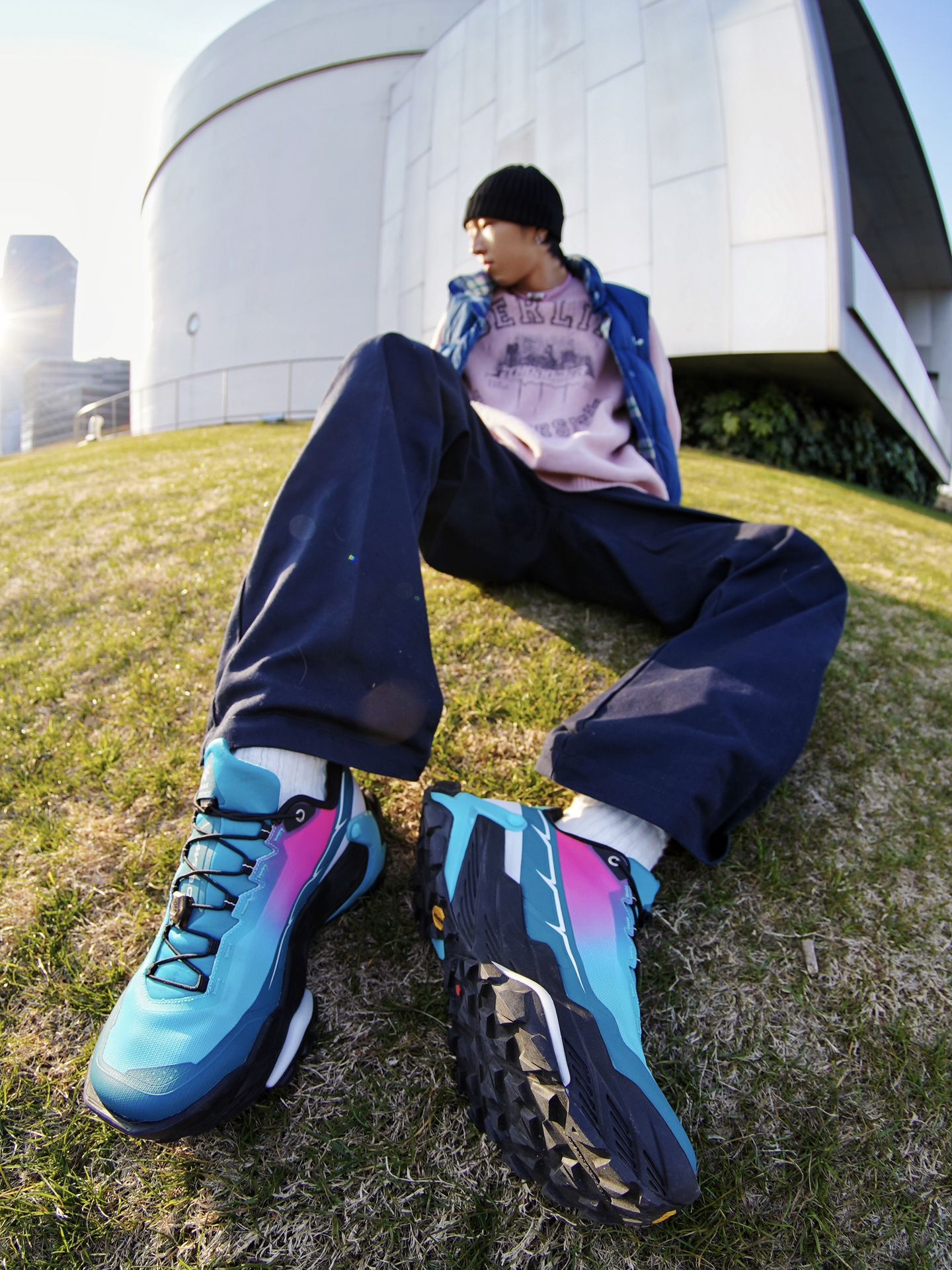 夜蓝色 蓝图色  - VALI鞋履AI设计主图