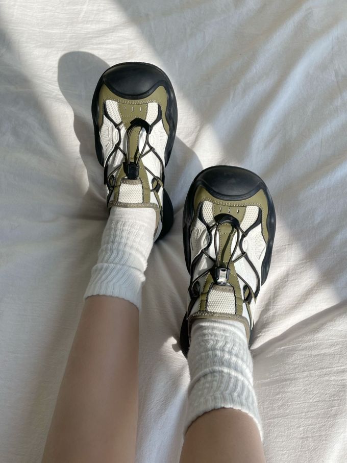 圆头 中口鞋 皮革 