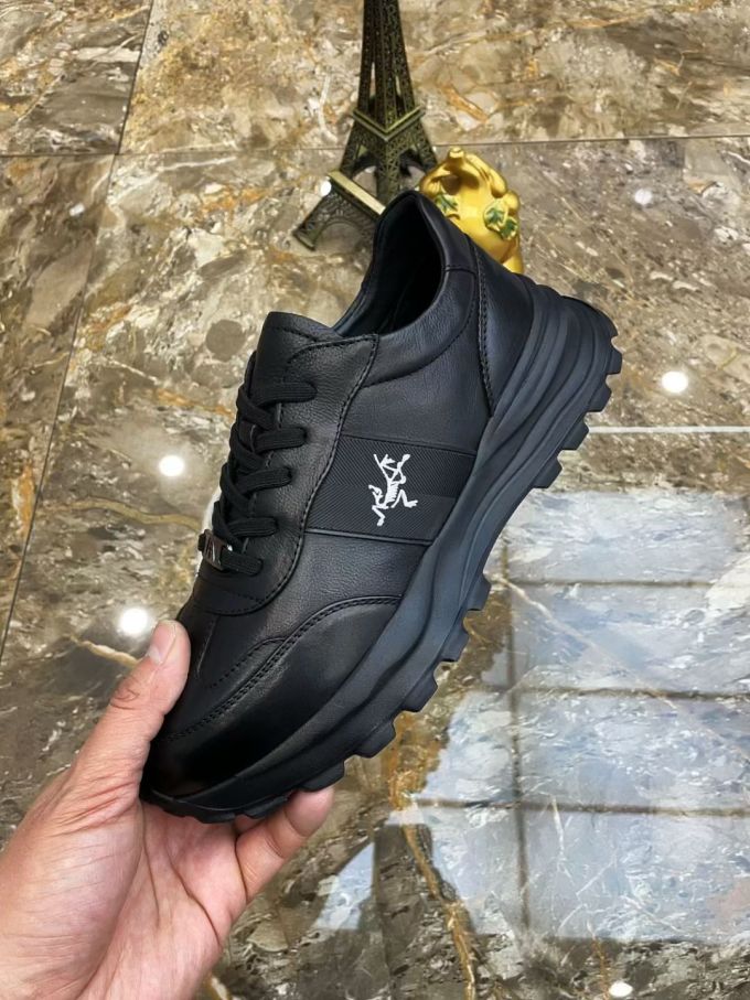 平底 尖头 低帮 弹力绳 深口鞋 皮革 