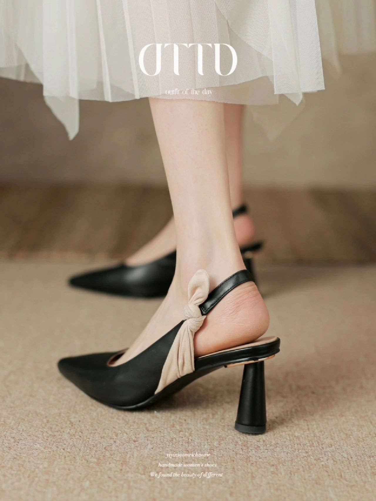 高跟 皮革  - VALI鞋履AI设计主图