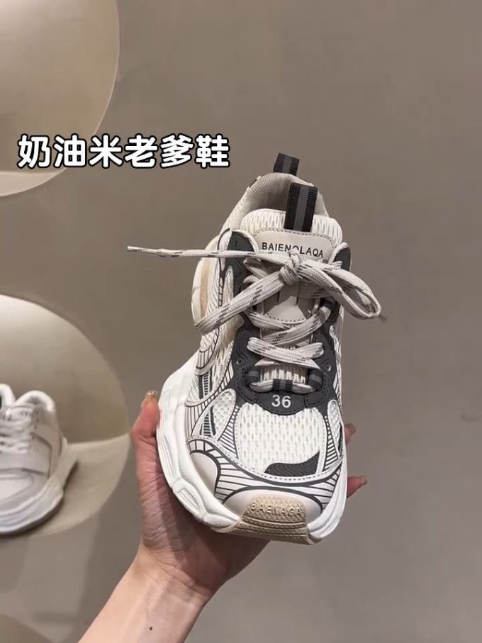 圆头 低帮 系带 深口鞋 网面 