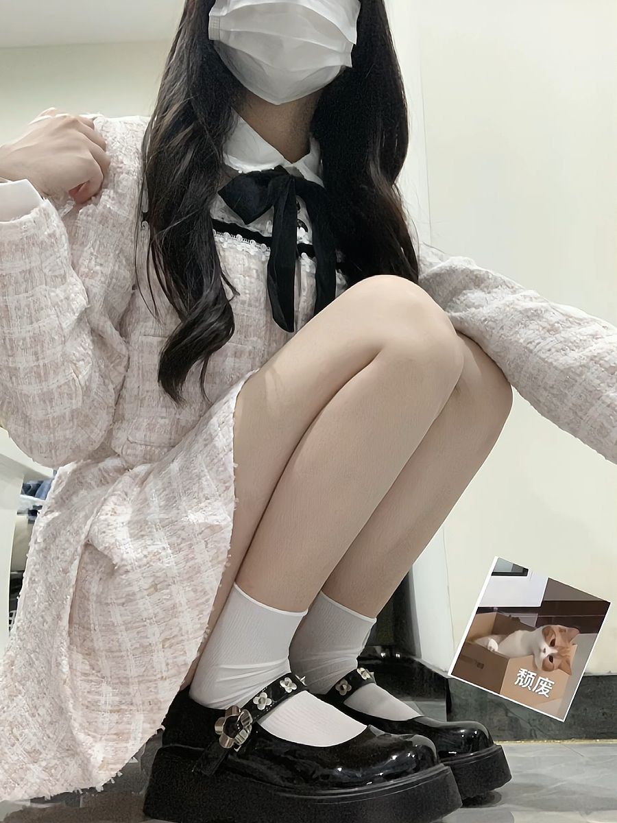 粗花呢 X型 格纹/菱格 鸽羽色 沙白色 JK  - VALI鞋履AI设计主图