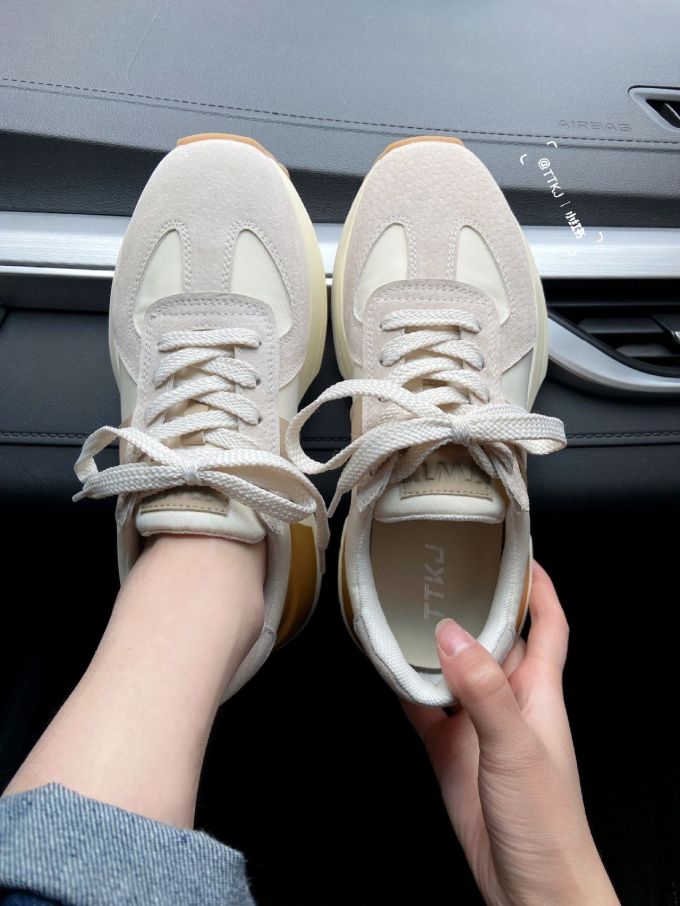 圆头 系带 深口鞋 