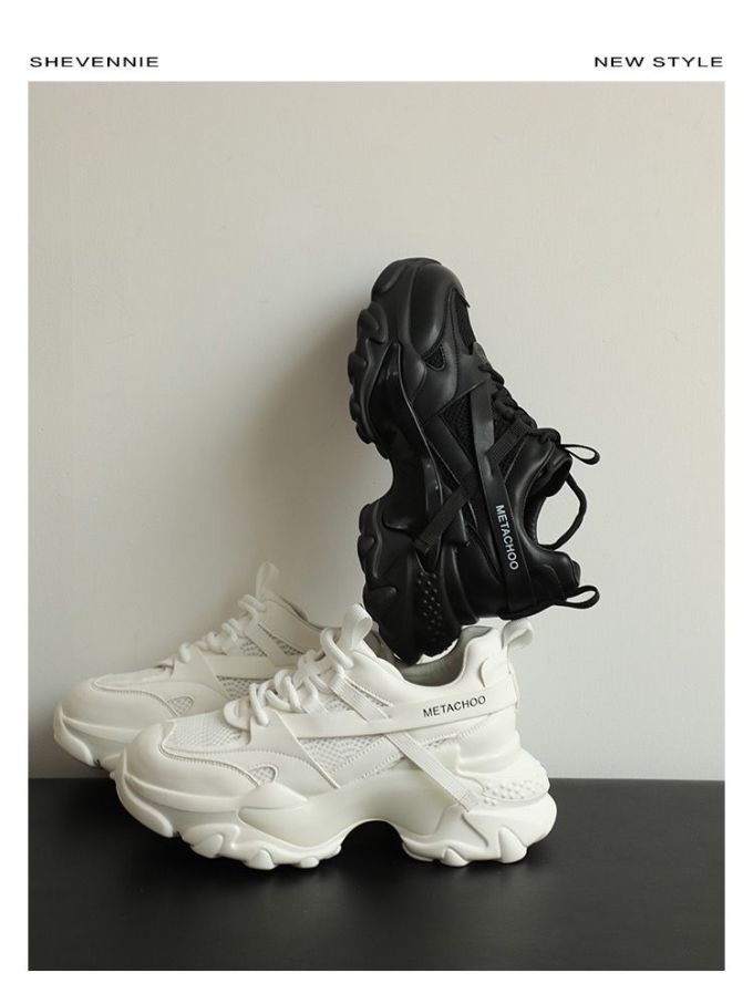 厚底 圆头 低帮 系带 深口鞋 