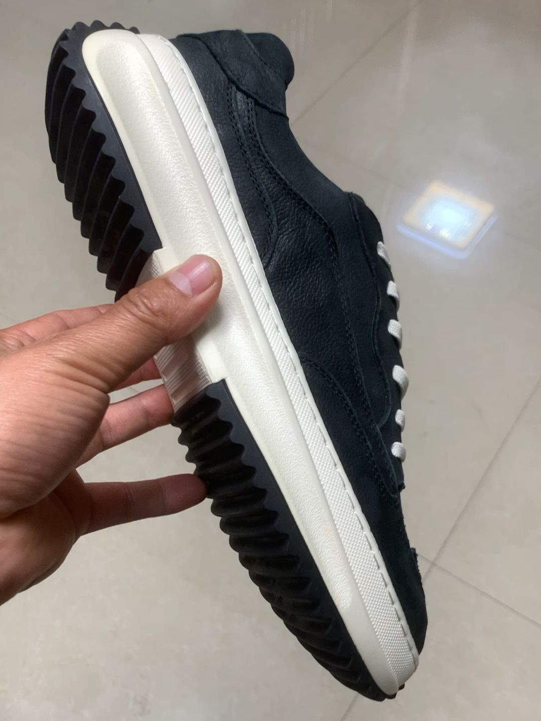 厚底 圆头 低帮 系带 深口鞋 网面  - VALI鞋履AI设计主图