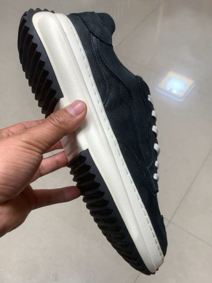 厚底 圆头 低帮 系带 深口鞋 网面 