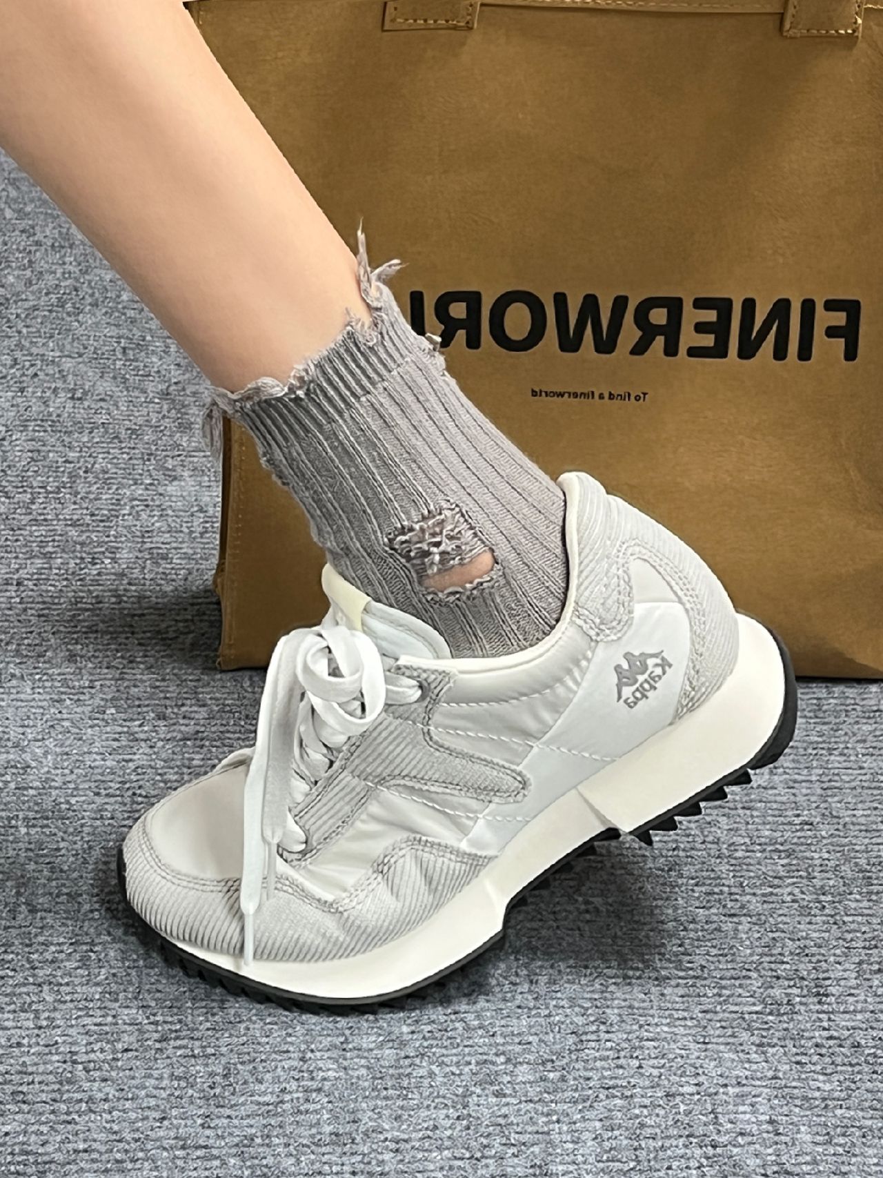 平底 圆头 低帮 系带 深口鞋  - VALI鞋履AI设计主图