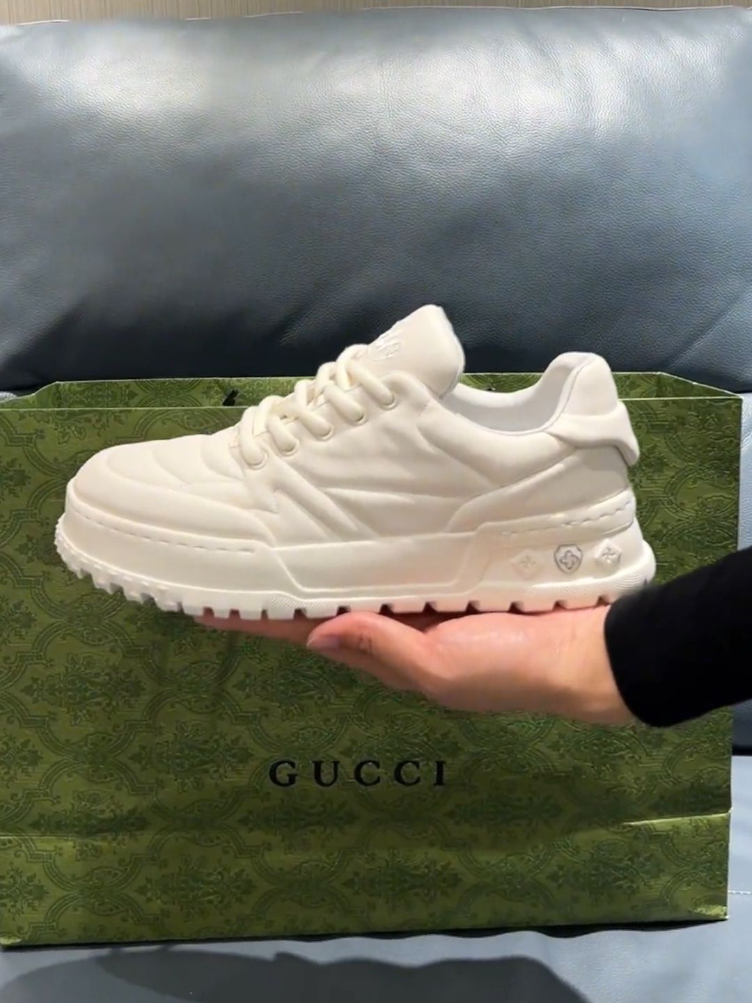 厚底 圆头 低帮 系带 深口鞋 皮革  - VALI鞋履AI设计主图