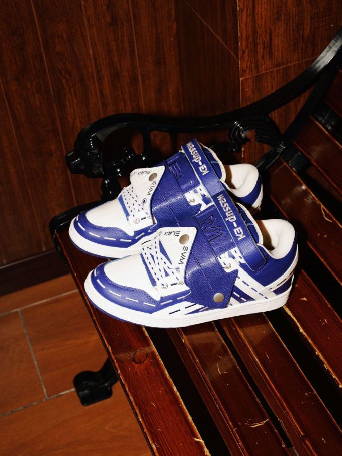 圆头 中帮 魔术贴 深口鞋 皮革 