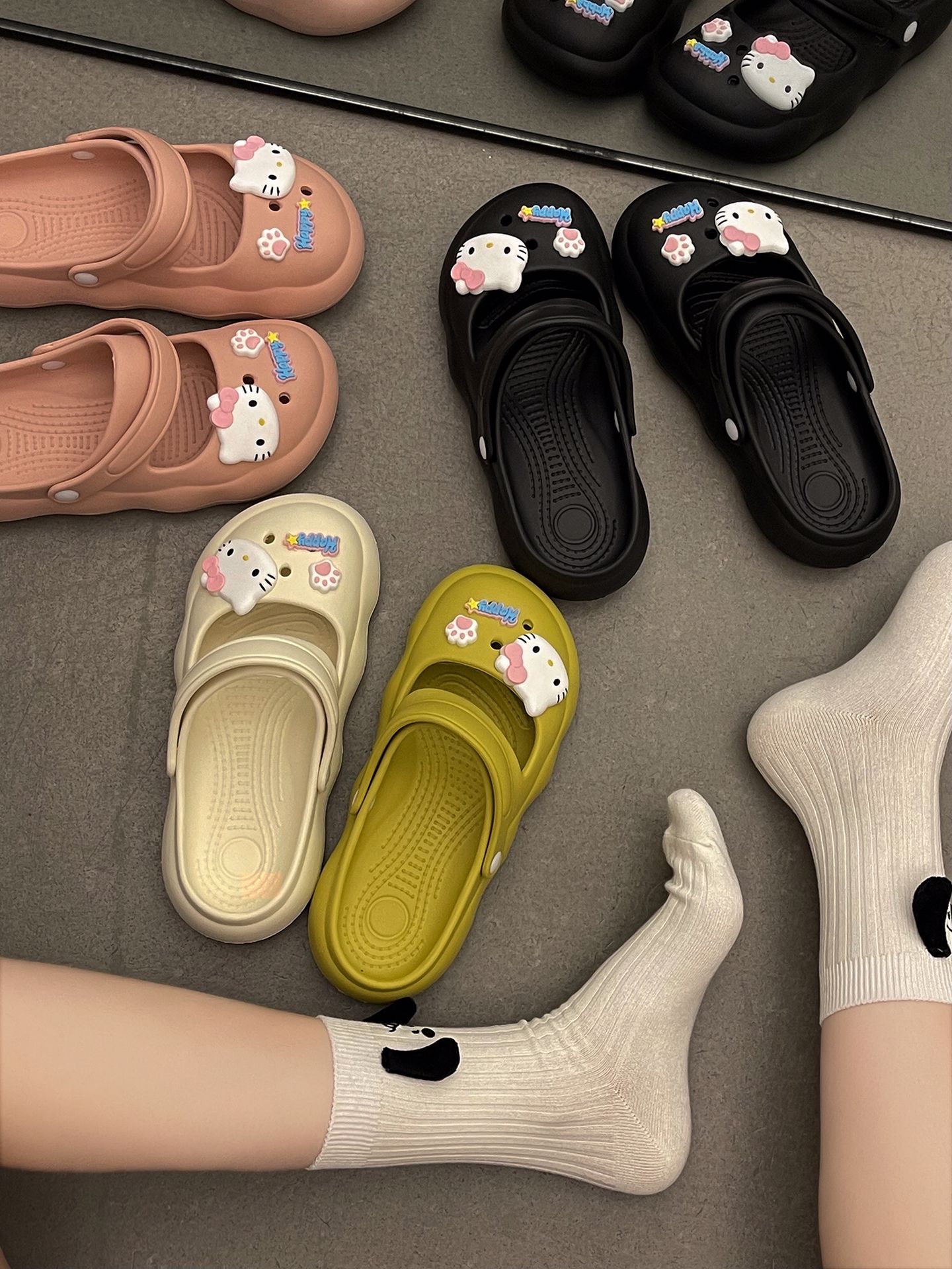 圆头 鱼嘴 中帮 松紧带 深口鞋 皮革  - VALI鞋履AI设计主图