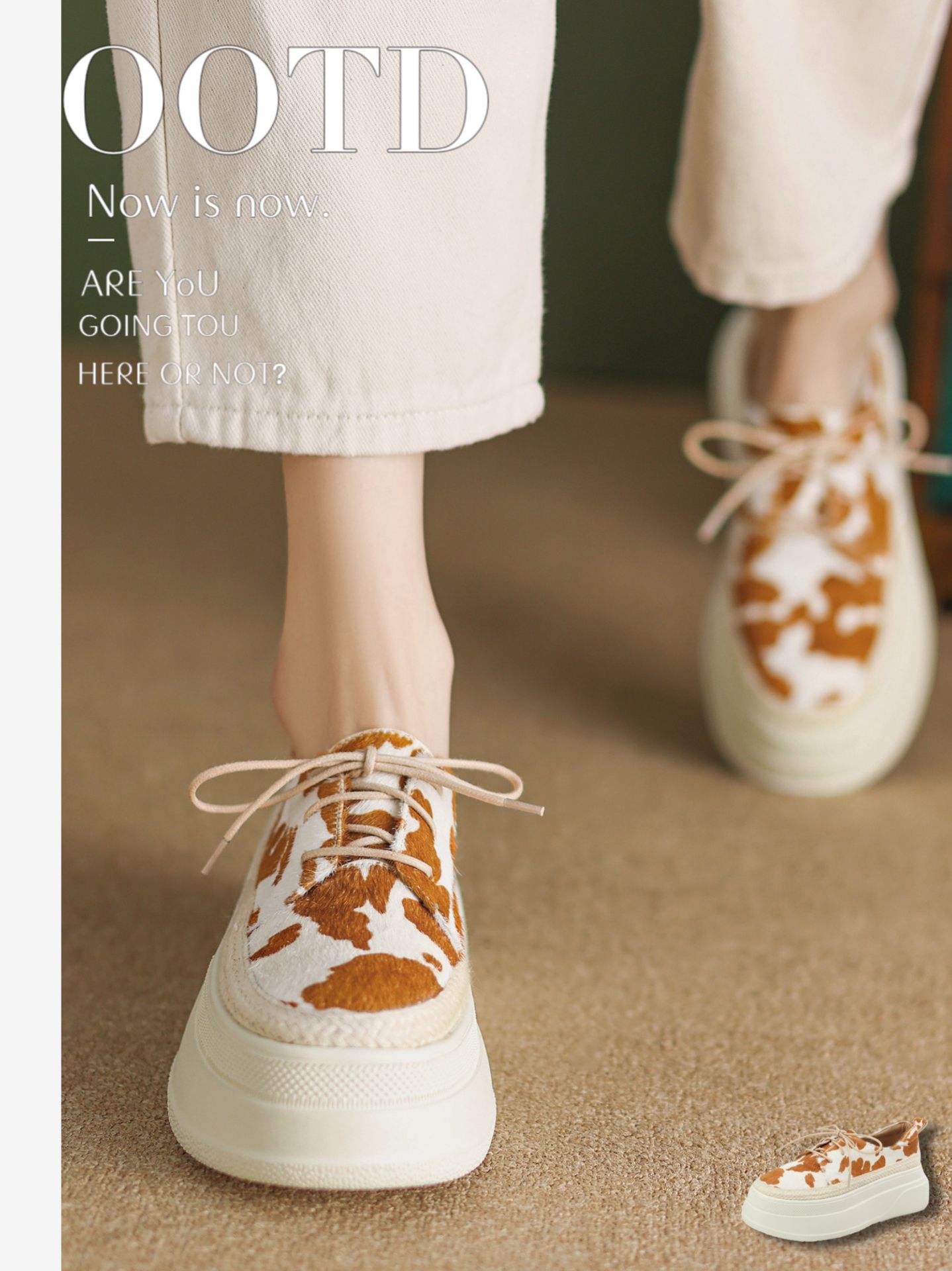 圆头 系带 深口鞋  - VALI鞋履AI设计主图