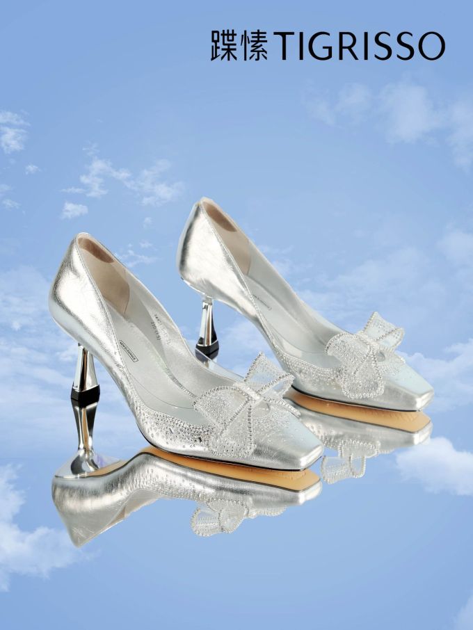 异形跟 高跟 尖头 低帮 一脚蹬 中口鞋 