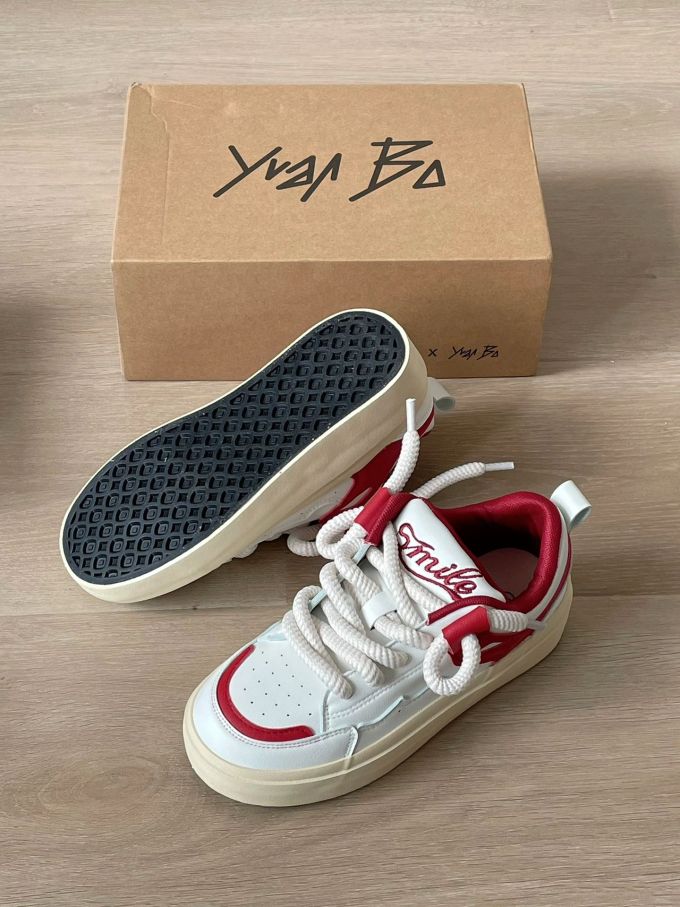 圆头 魔术贴 深口鞋 皮革 