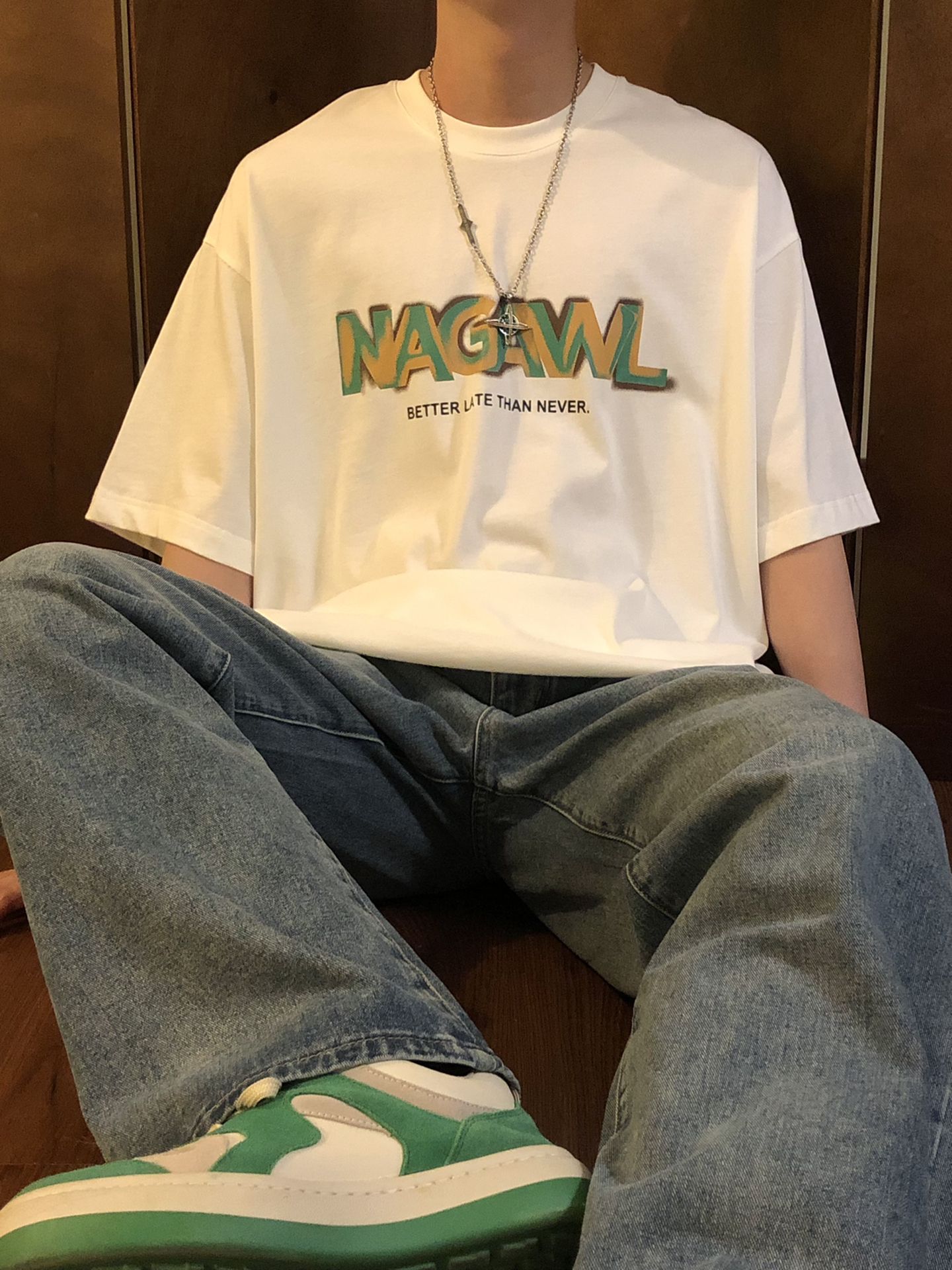 牛仔面料 洗水 海盗黑 青铜色 榉树色 韩系休闲 休闲  - VALI鞋履AI设计主图