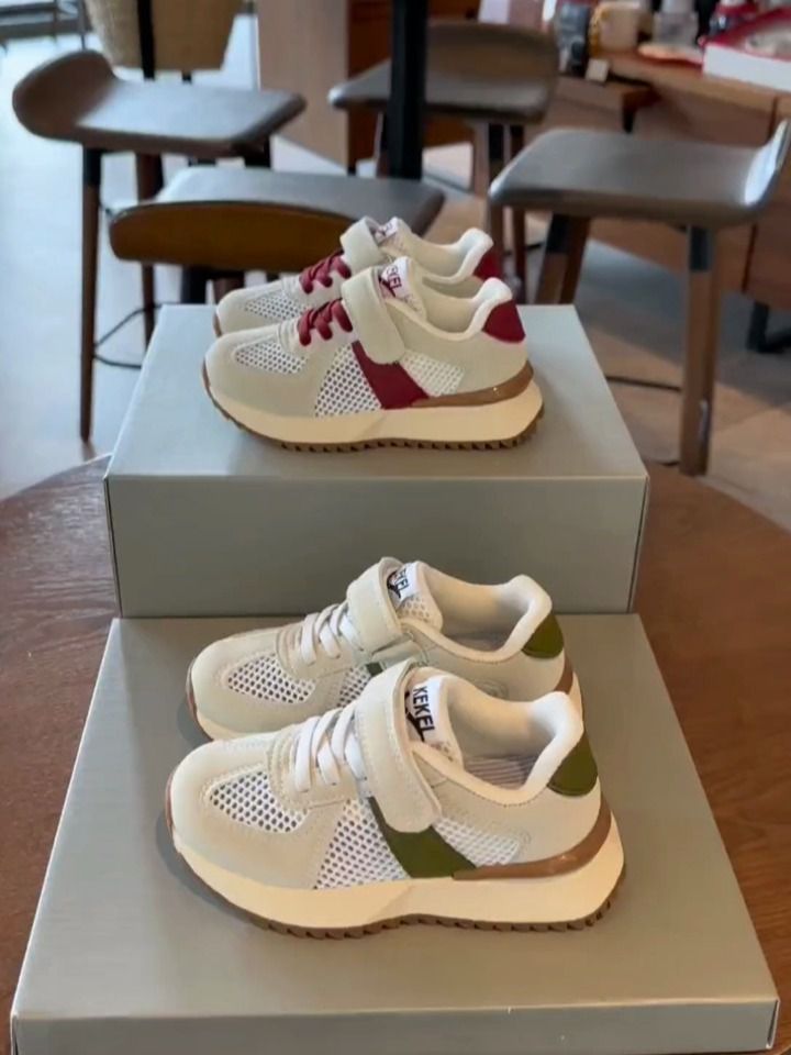 圆头 低帮 魔术贴 深口鞋 网面  - VALI鞋履AI设计主图