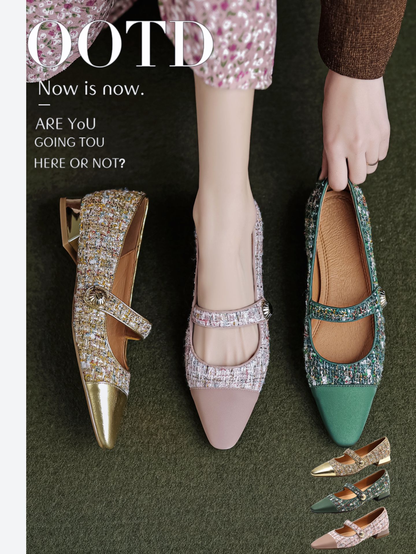 尖头 低帮 袢扣 浅口鞋  - VALI鞋履AI设计主图