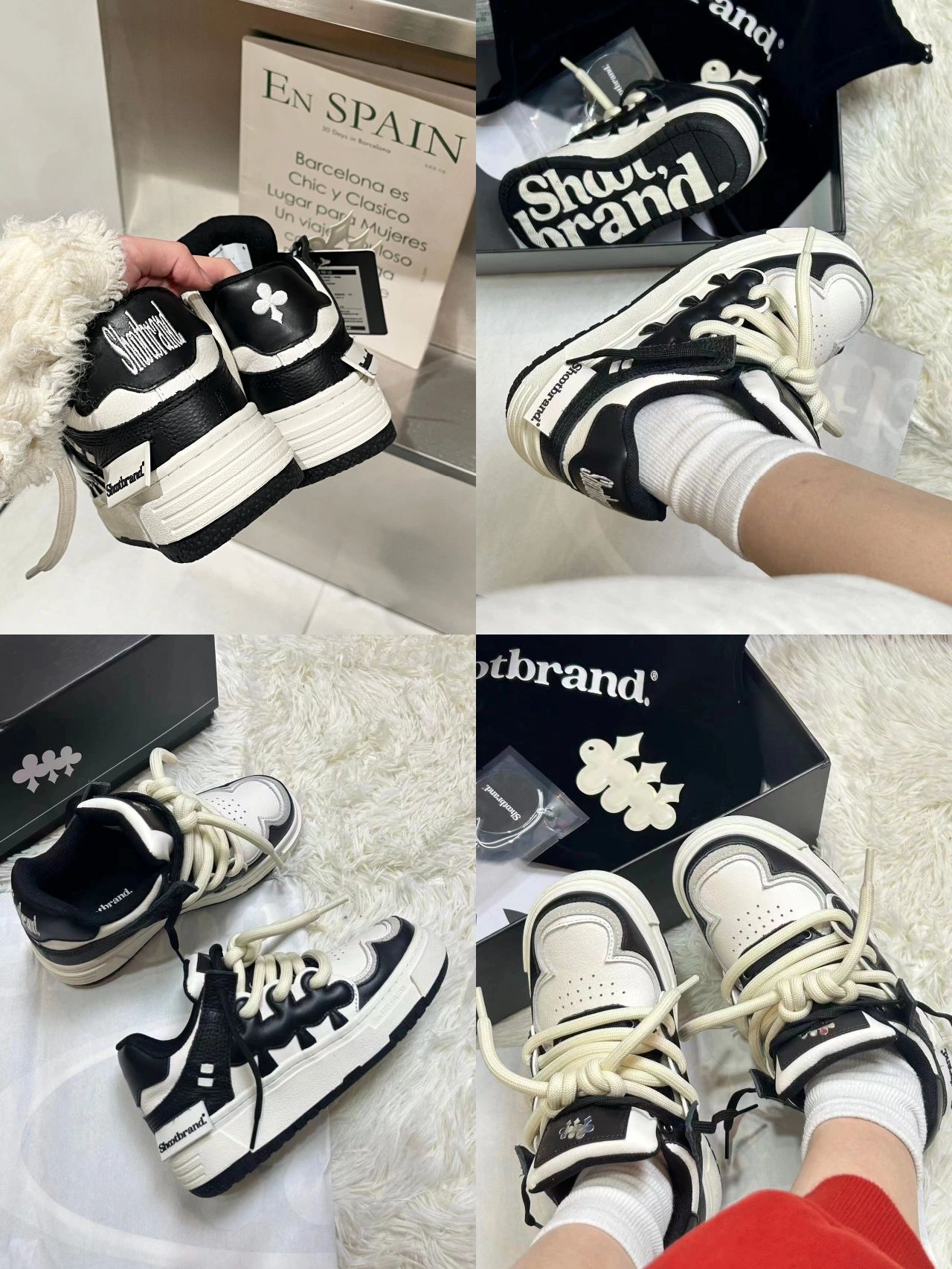 厚底 圆头 低帮 系带 深口鞋 皮革  - VALI鞋履AI设计主图