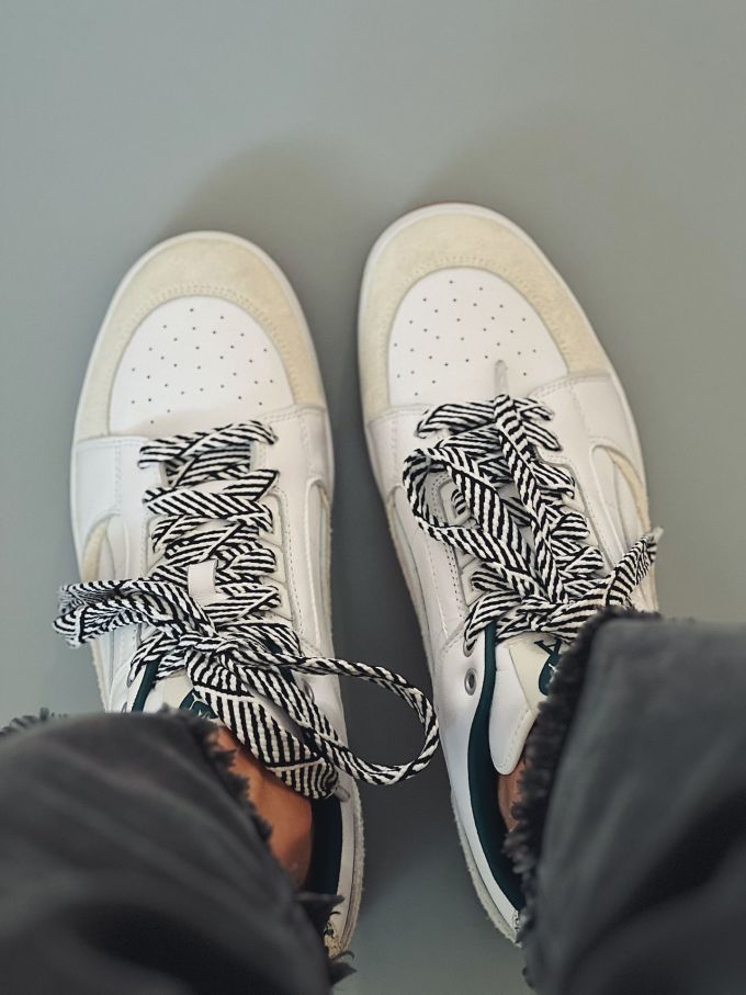 圆头 系带 深口鞋 皮革 