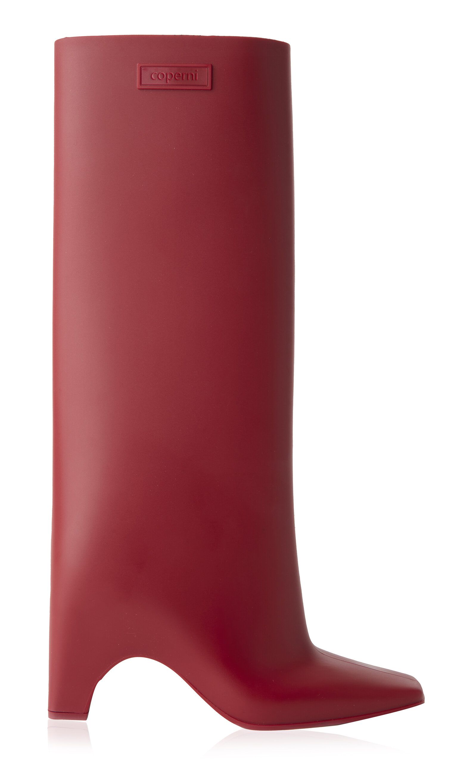 细跟 高跟 尖头 中筒 皮革  - VALI鞋履AI设计主图