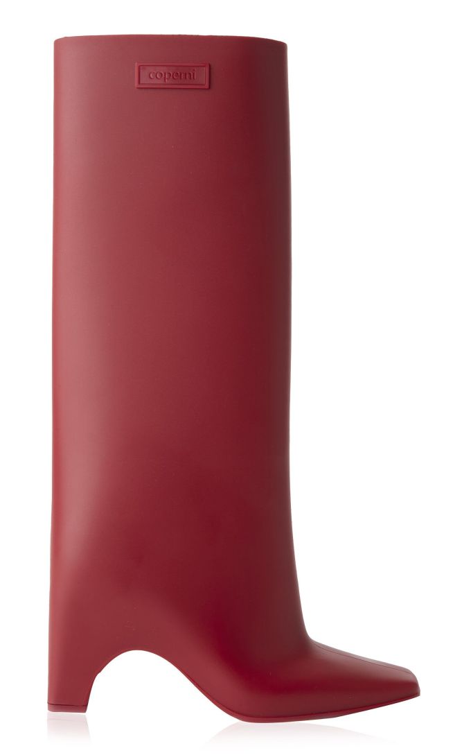 细跟 高跟 尖头 中筒 皮革 