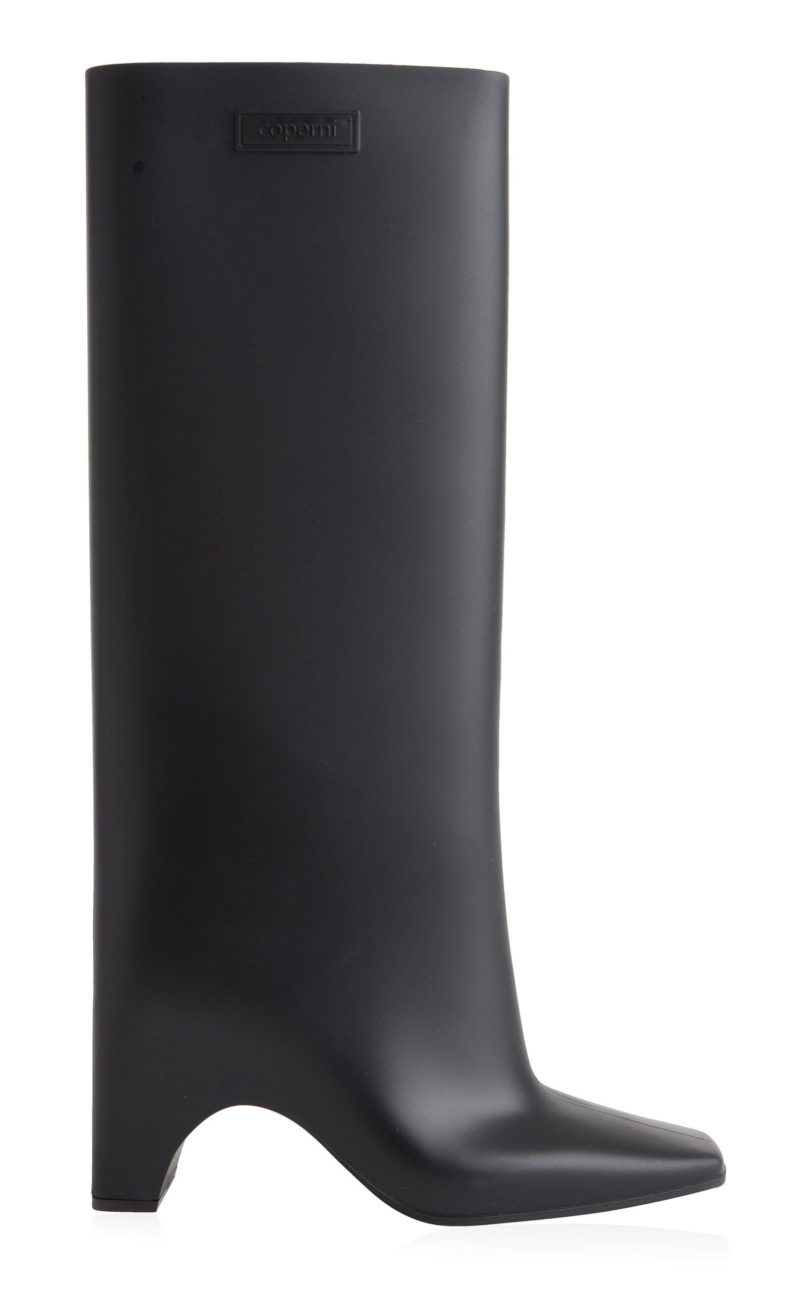 细跟 高跟 尖头 中筒 皮革  - VALI鞋履AI设计主图