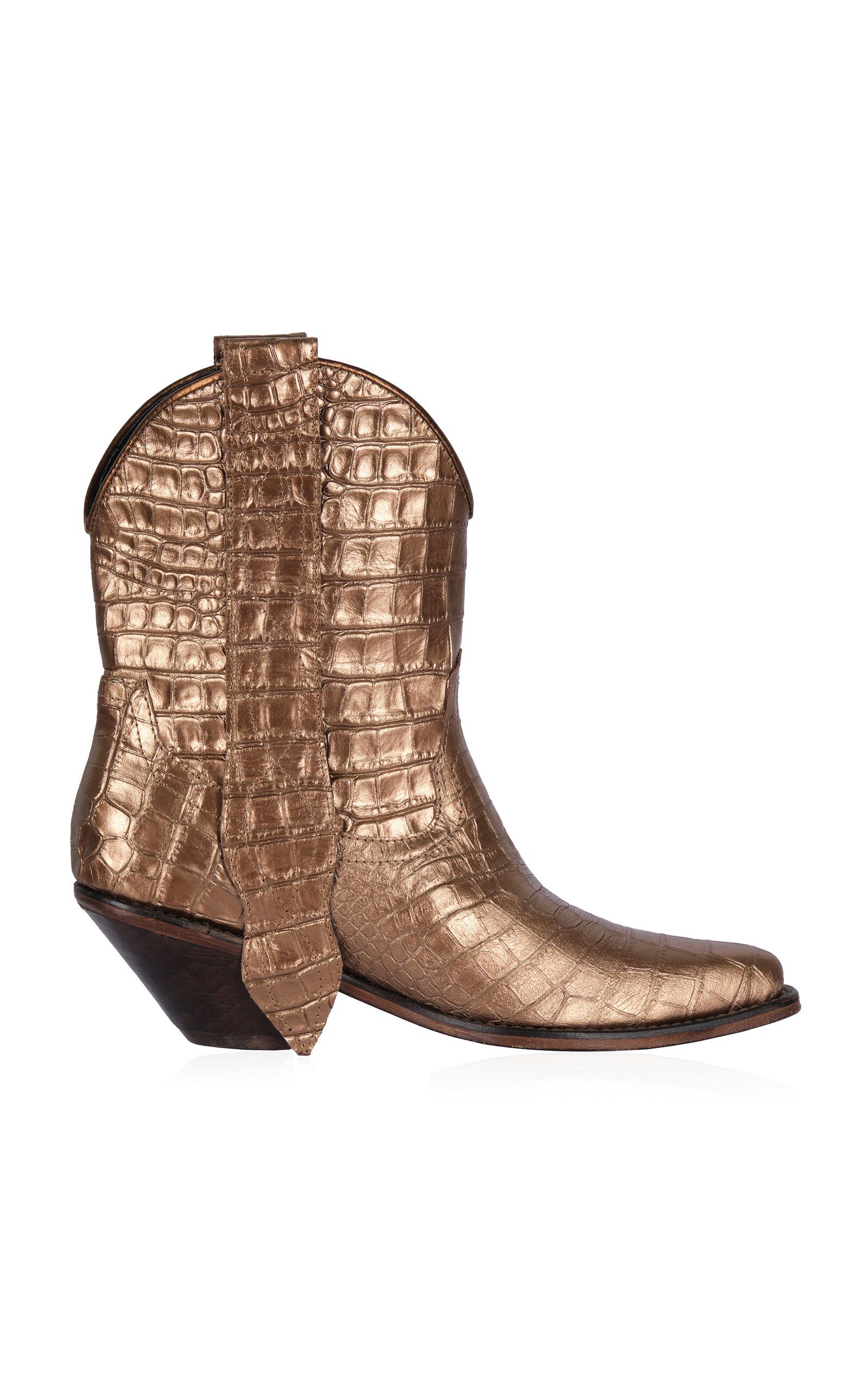 异形跟 高跟 尖头 低筒 皮革  - VALI鞋履AI设计主图