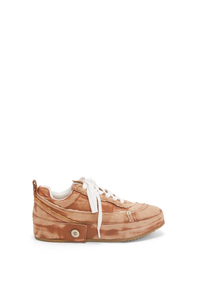 厚底 圆头 低帮 系带 深口鞋 皮革 