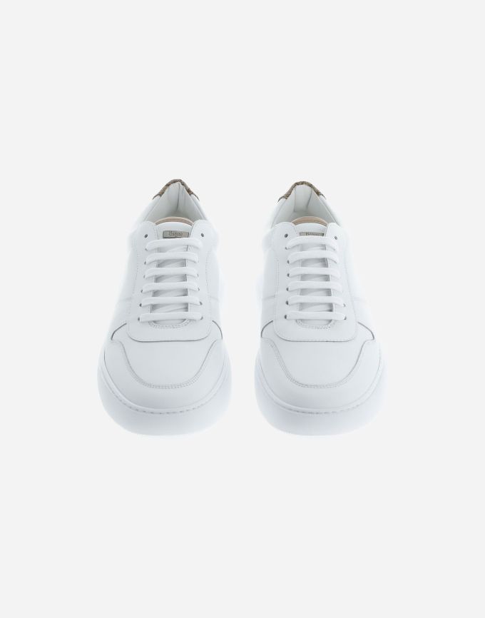 圆头 系带 深口鞋 皮革 