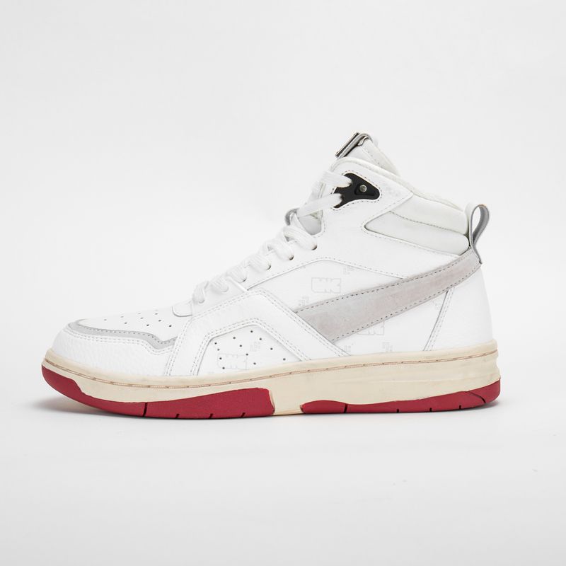 平底 圆头 中帮 系带 深口鞋 皮革  - VALI鞋履AI设计主图