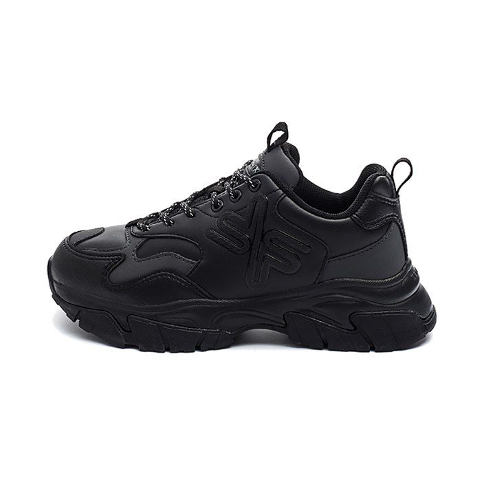 厚底 圆头 低帮 弹力绳 系带 深口鞋 皮革  - VALI鞋履AI设计主图