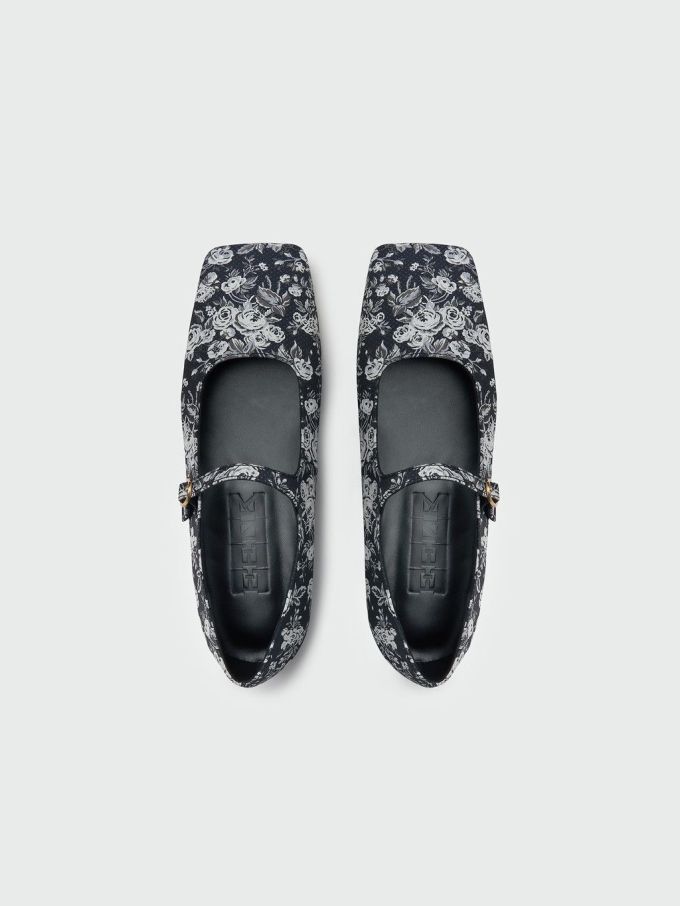 方头 低帮 袢扣 浅口鞋 