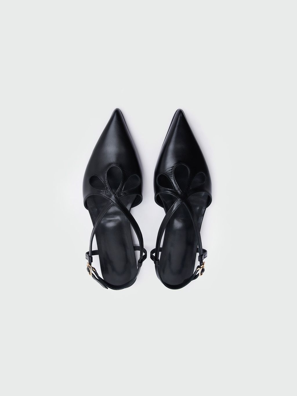 尖头 袢扣 皮革  - VALI鞋履AI设计主图