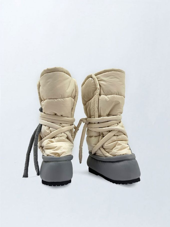 圆头 低筒 皮革 