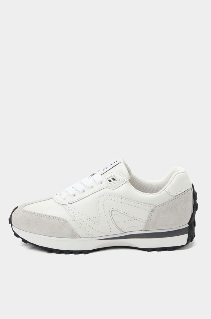 平底 圆头 低帮 系带 深口鞋 皮革 