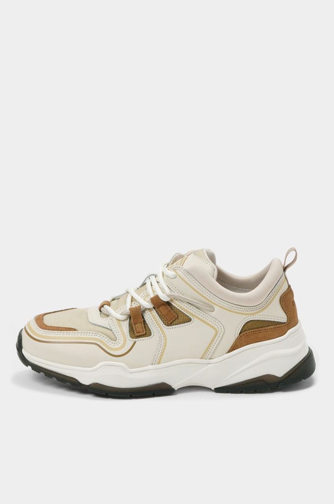 厚底 圆头 低帮 系带 深口鞋 