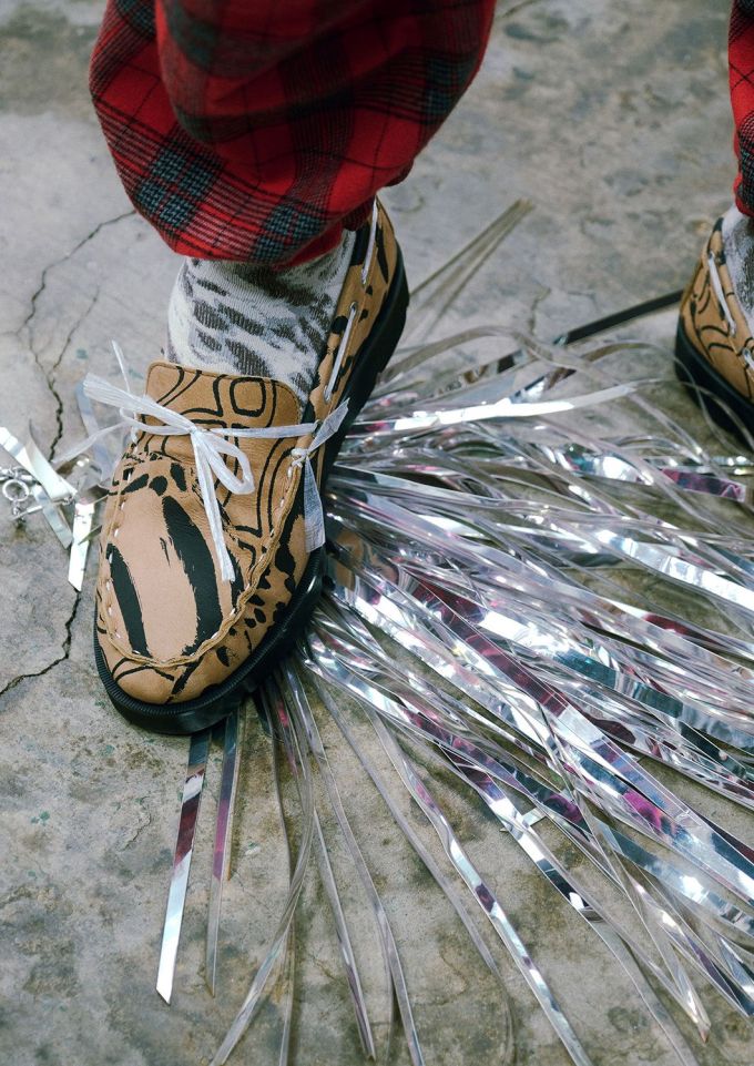 圆头 低帮 系带 深口鞋 