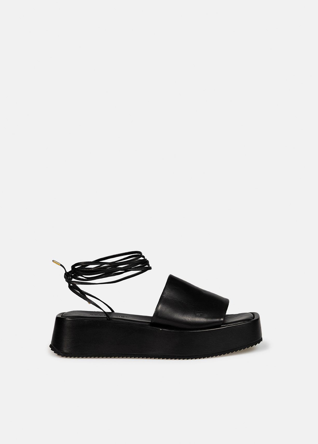 厚底 圆头 袢扣 皮革  - VALI鞋履AI设计主图