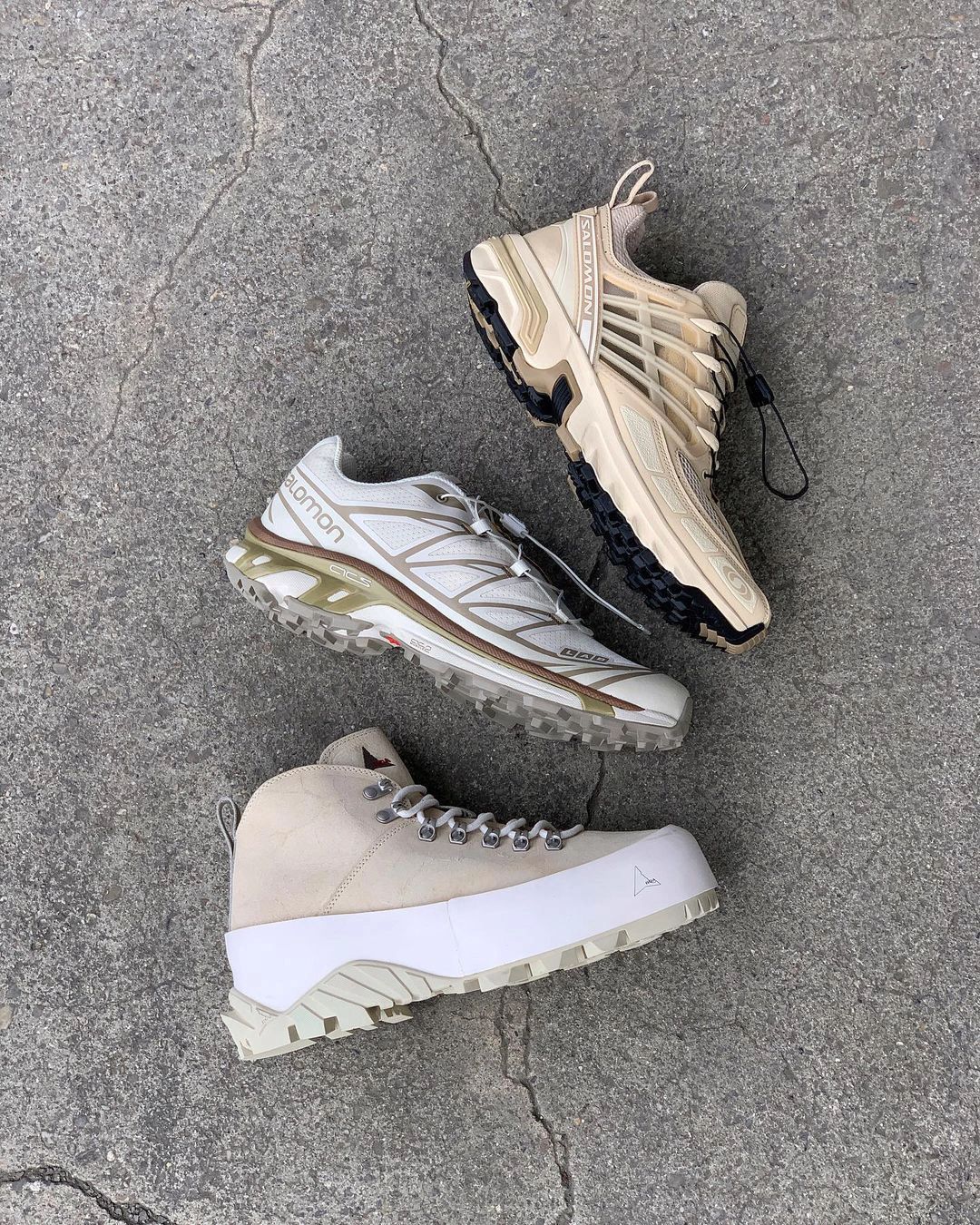 平底 尖头 低帮 系带 深口鞋 网面  - VALI鞋履AI设计主图