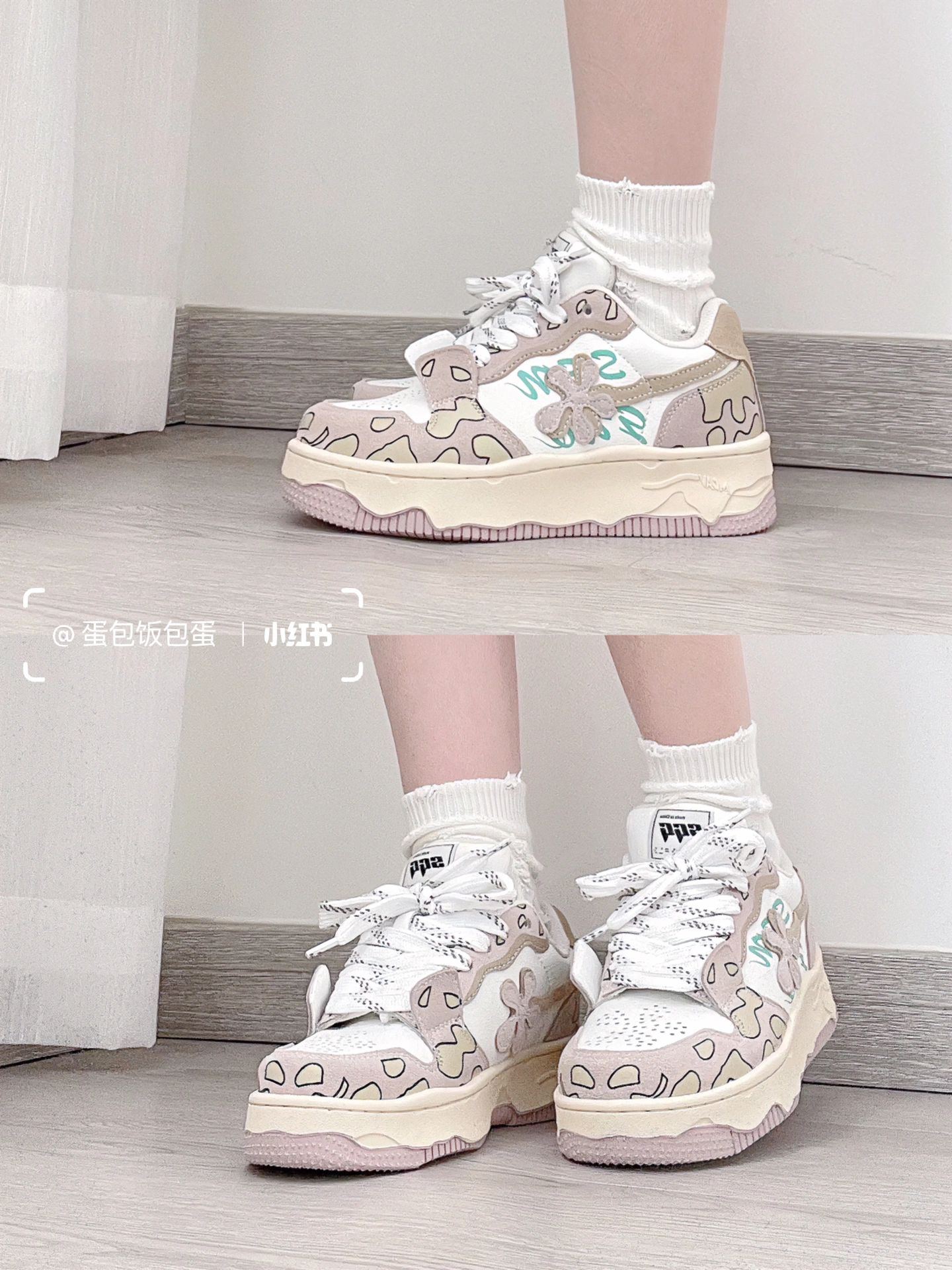 平底 圆头 低帮 系带 深口鞋 皮革  - VALI鞋履AI设计主图