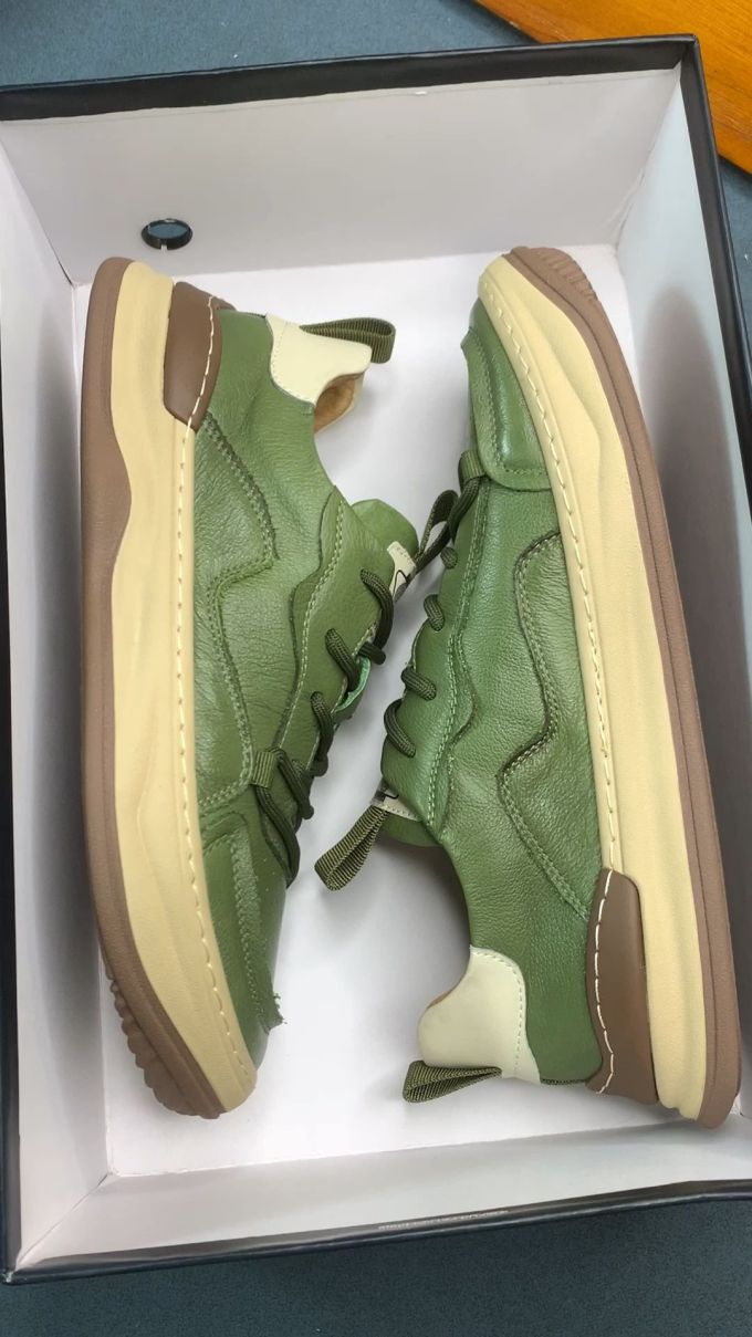 平底 圆头 低帮 系带 深口鞋 