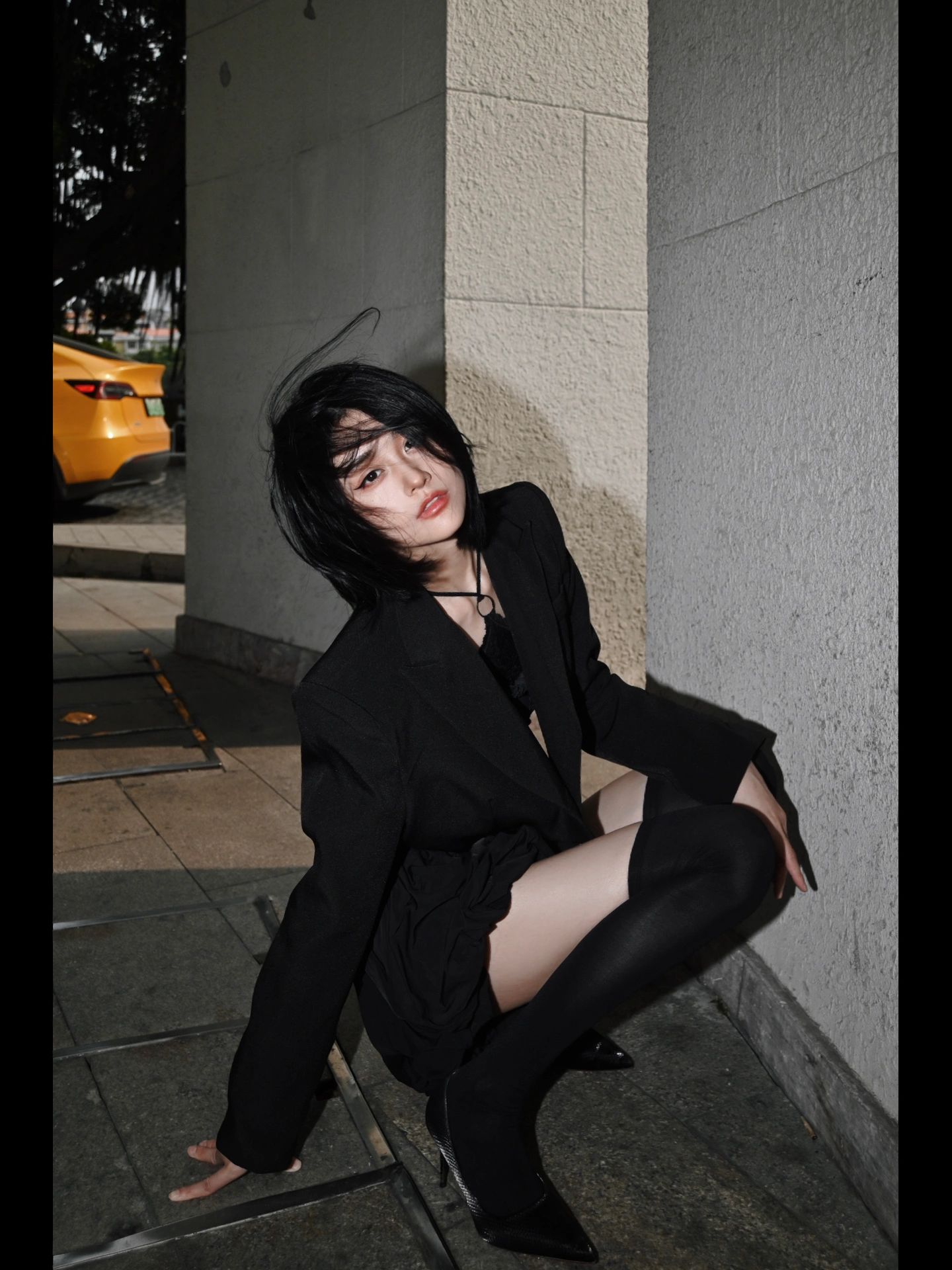 正装面料 翻驳领 踢踏舞鞋色 都市 极简  - VALI鞋履AI设计主图