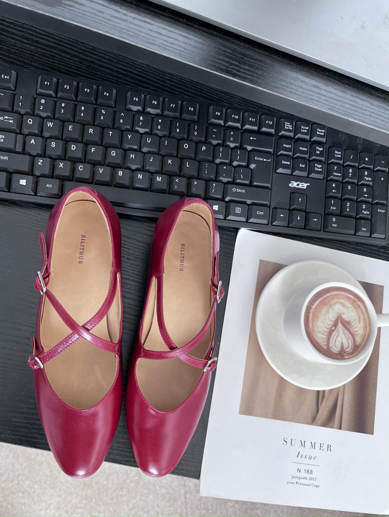 尖头 无帮 袢扣 浅口鞋 皮革  - VALI鞋履AI设计主图